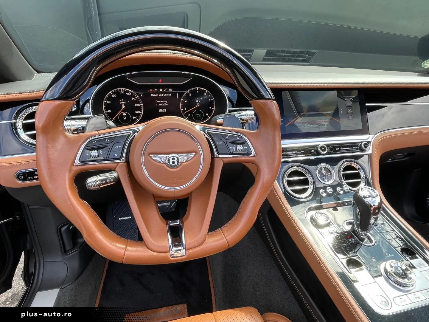 BENTLEY Continental GTC MANSORY MULLINER B&O rot.Display