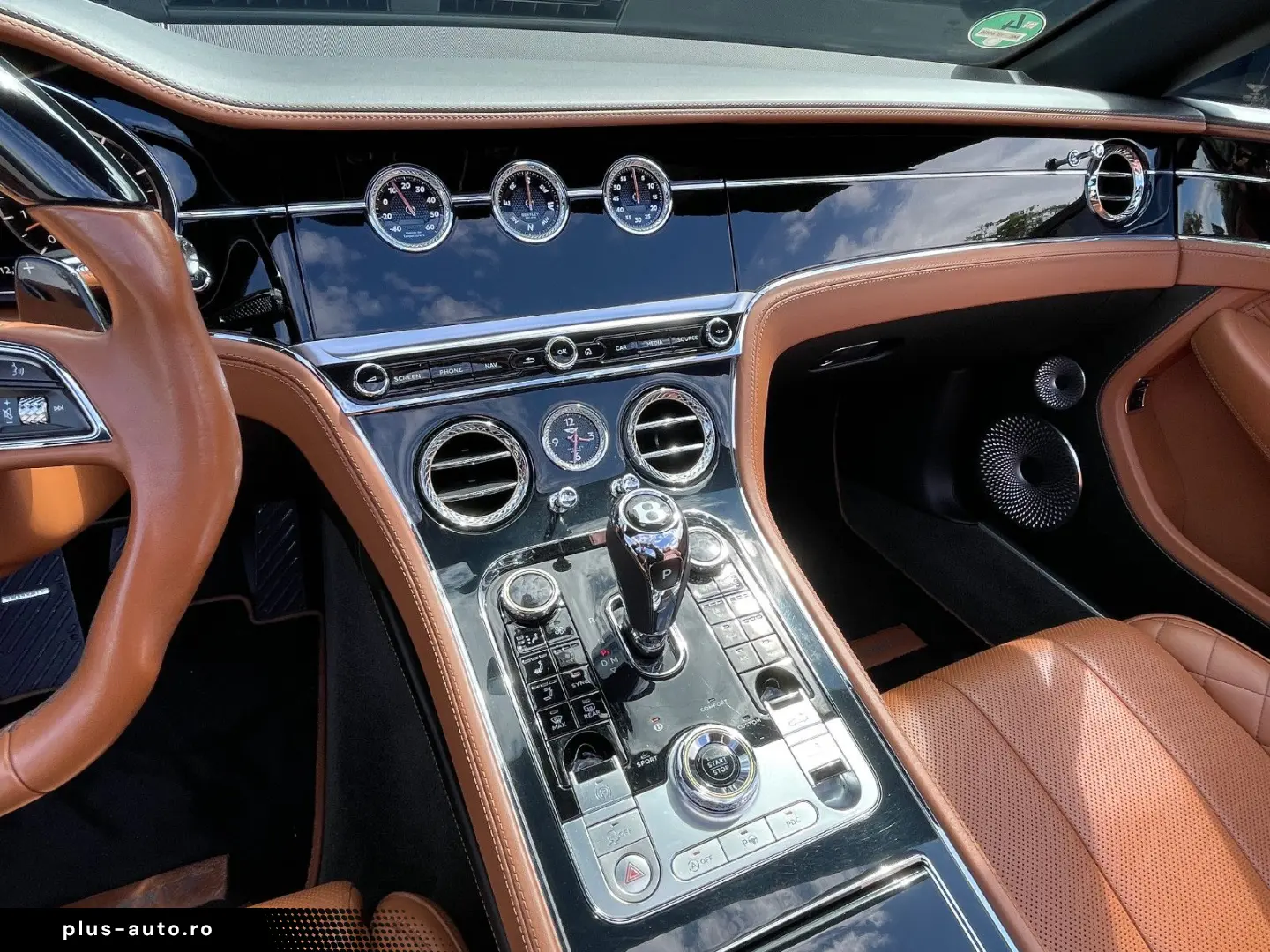 BENTLEY Continental GTC MANSORY MULLINER B&O rot.Display