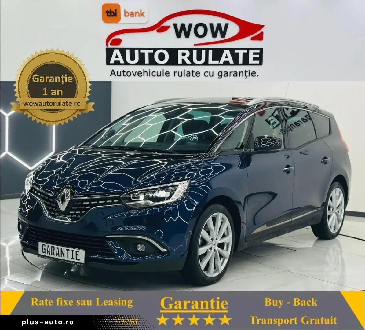 RENAULT GRAND SCENIC 2022 1.3i E6 7 Locuri Garantie 12 Luni