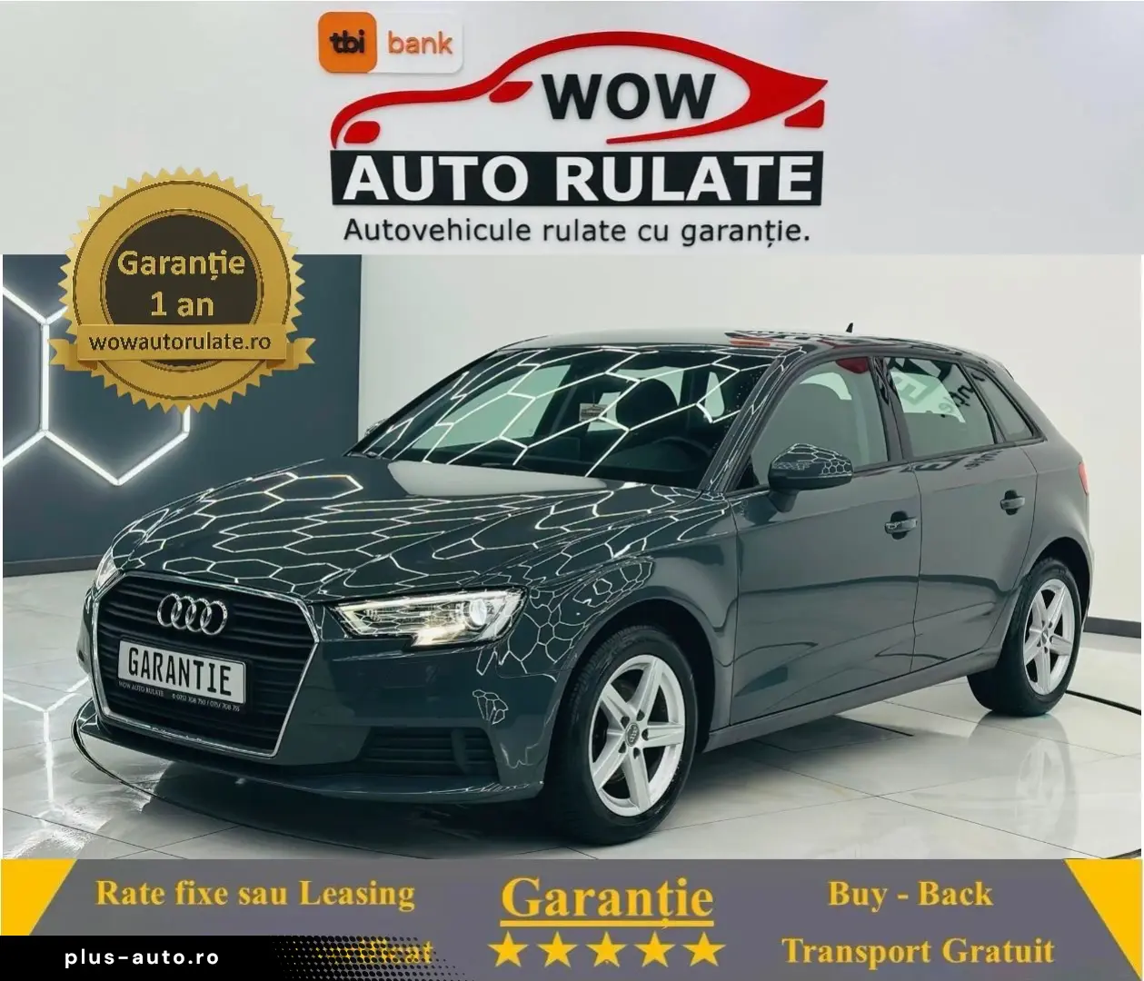 AUDI A3 2019 1.6D E6 Garantie 12 Luni Rate Avans 0 Doar Cu B
