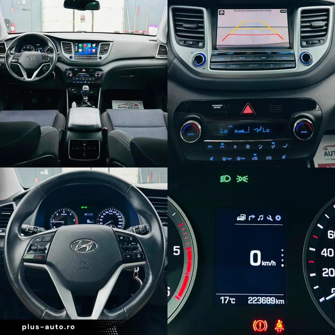 HYUNDAI TUCSON 2018 1.7D E6 Garantie 12 Luni Rate Avans 0 Do