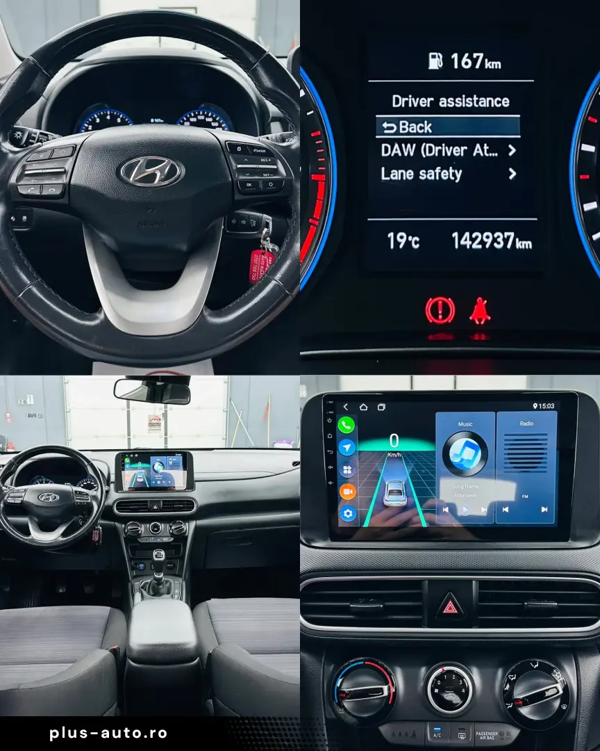 HYUNDAI KONA 2020 1.0i E6 Garantie 12 Luni Rate Avans 0 Doar