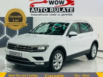 VOLKSWAGEN TIGUAN 2017 2.0D E6 4x4 Garantie 12 Luni Rate Ava