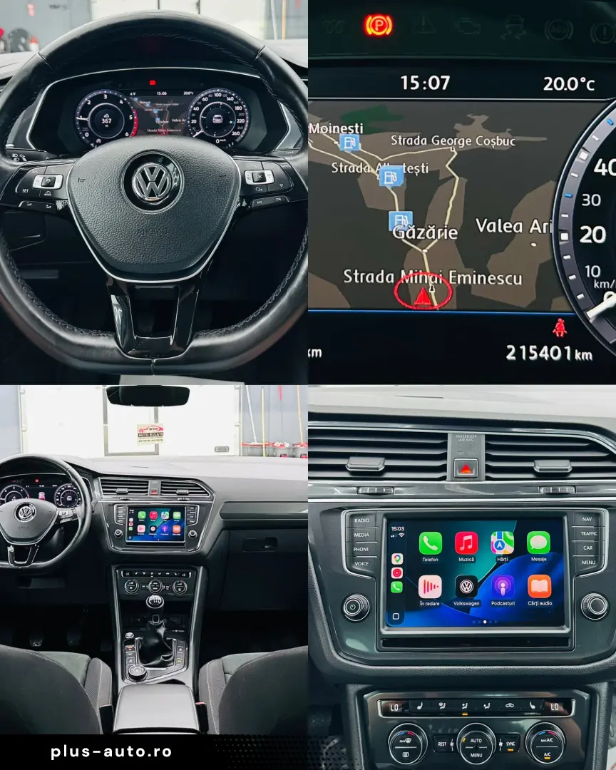 VOLKSWAGEN TIGUAN 2017 2.0D E6 4x4 Garantie 12 Luni Rate Ava