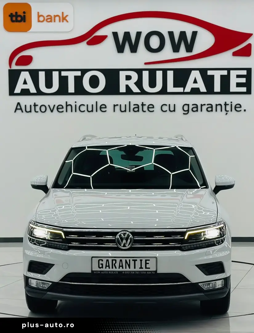 VOLKSWAGEN TIGUAN 2017 2.0D E6 4x4 Garantie 12 Luni Rate Ava