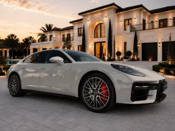 PORSCHE Panamera Turbo E-Hybrid - Voll Kreide Alcantara