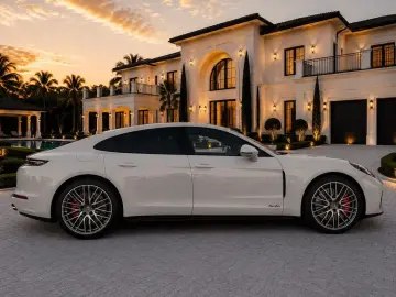 PORSCHE Panamera Turbo E-Hybrid - Voll Kreide Alcantara