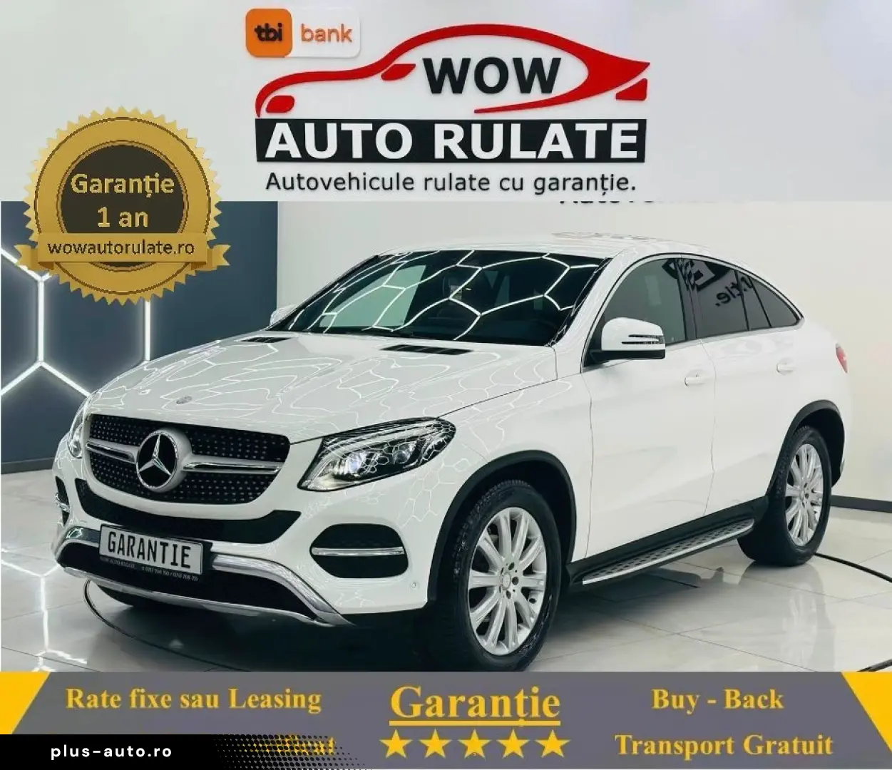 MERCEDESBENZ GLE-CLASS-COUPE 350 2017 3.0D E6 4x4 Garantie 1