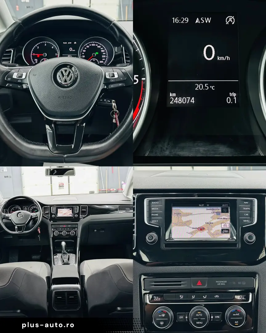 VOLKSWAGEN GOLF-SPORTSVAN 2015 1.6D E6 Garantie 12 Luni Rate