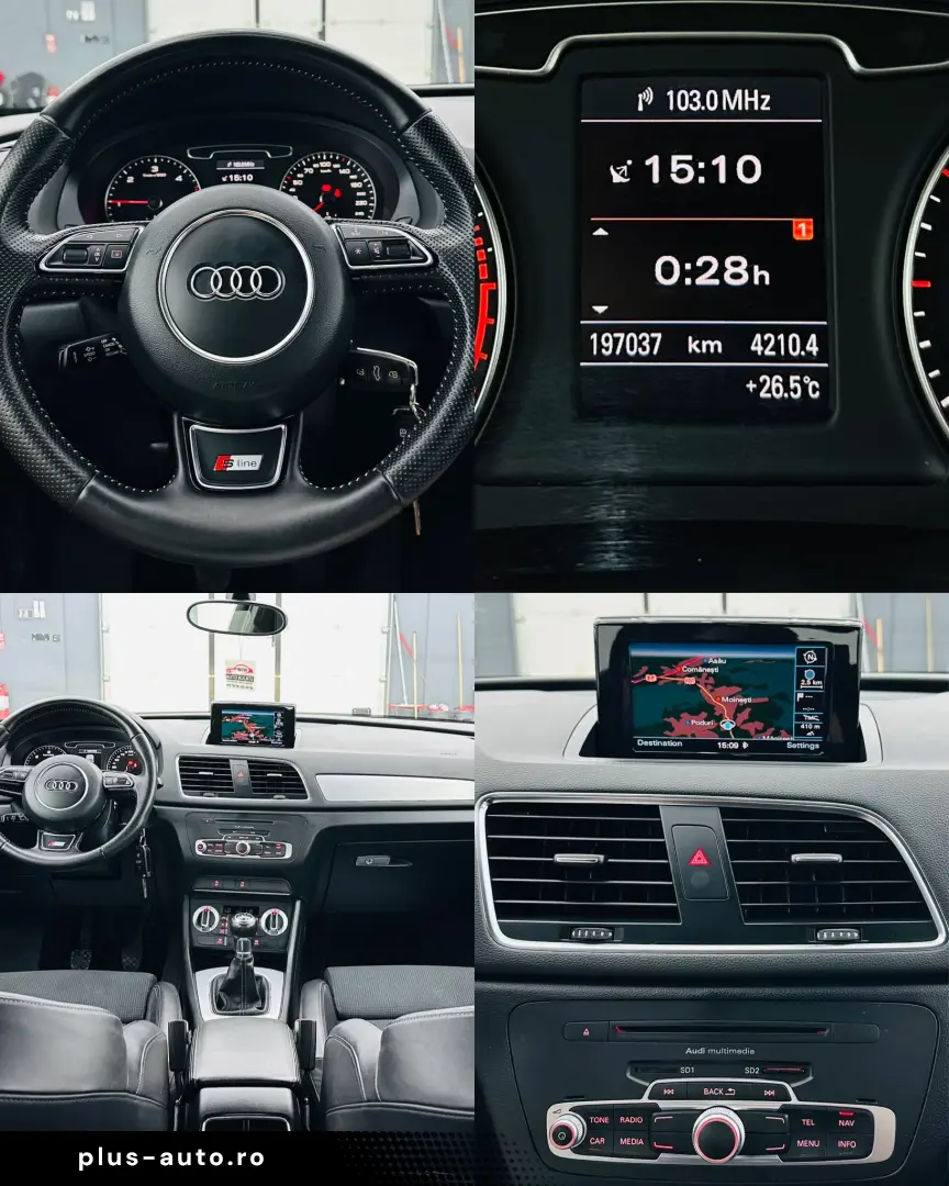 AUDI Q3 S-Line 2013 2.0D E5 Garantie 12 Luni Rate Avans 0 Do