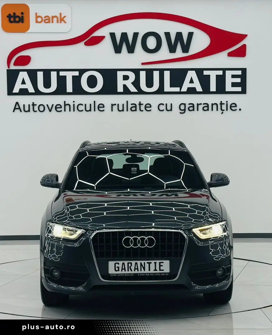 AUDI Q3 S-Line 2013 2.0D E5 Garantie 12 Luni Rate Avans 0 Do