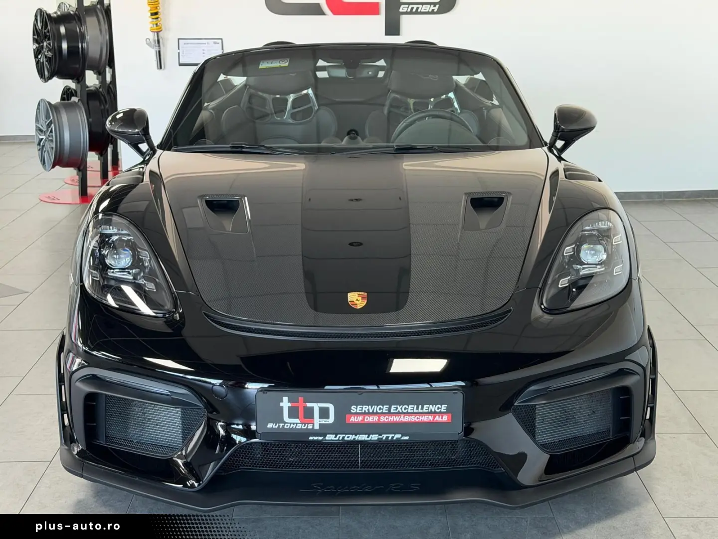 PORSCHE Boxster Spyder RS WEISSACH LIFT SCHALE BOSE