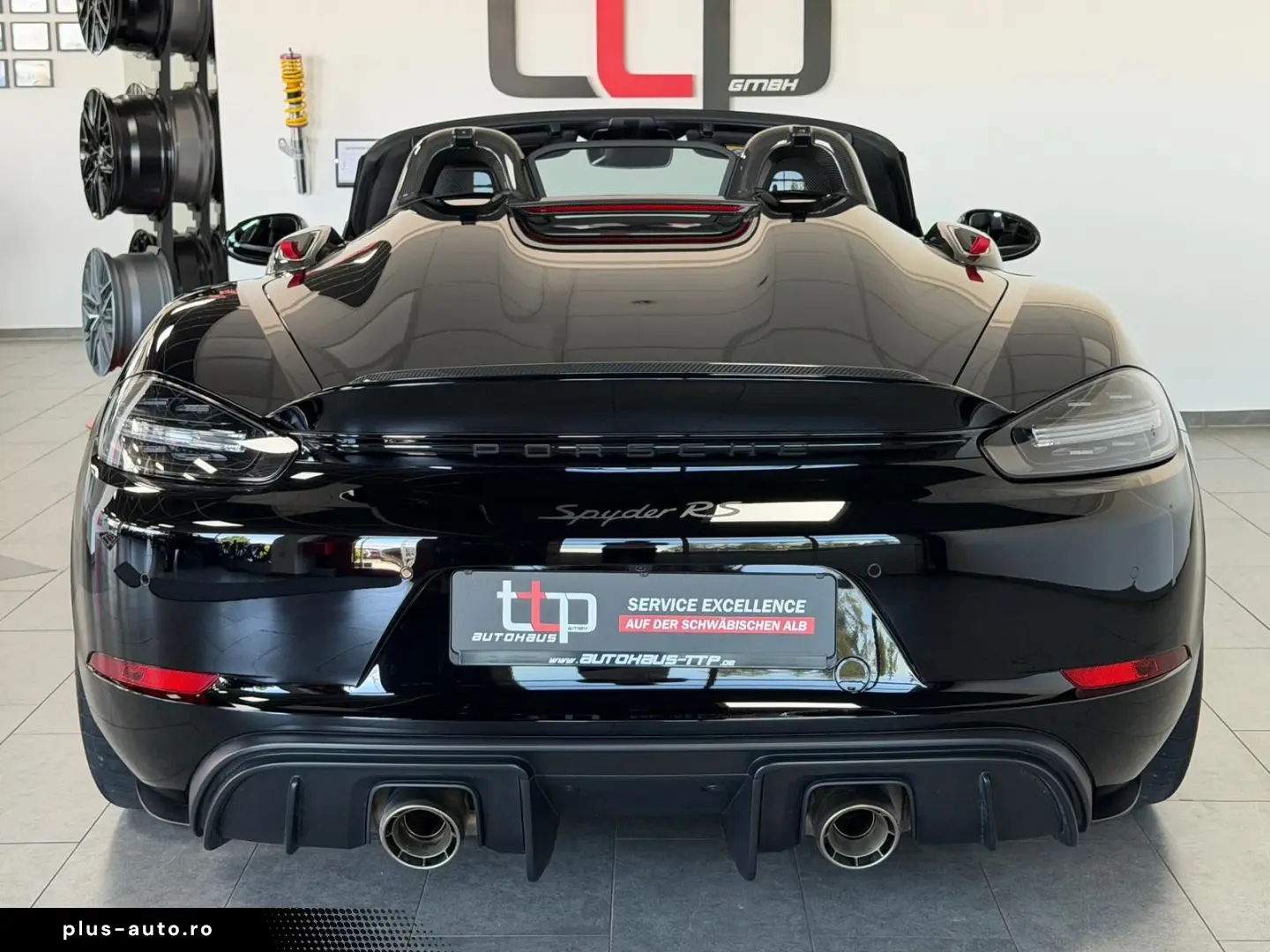 PORSCHE Boxster Spyder RS WEISSACH LIFT SCHALE BOSE