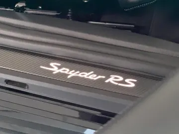 PORSCHE Boxster Spyder RS WEISSACH LIFT SCHALE BOSE