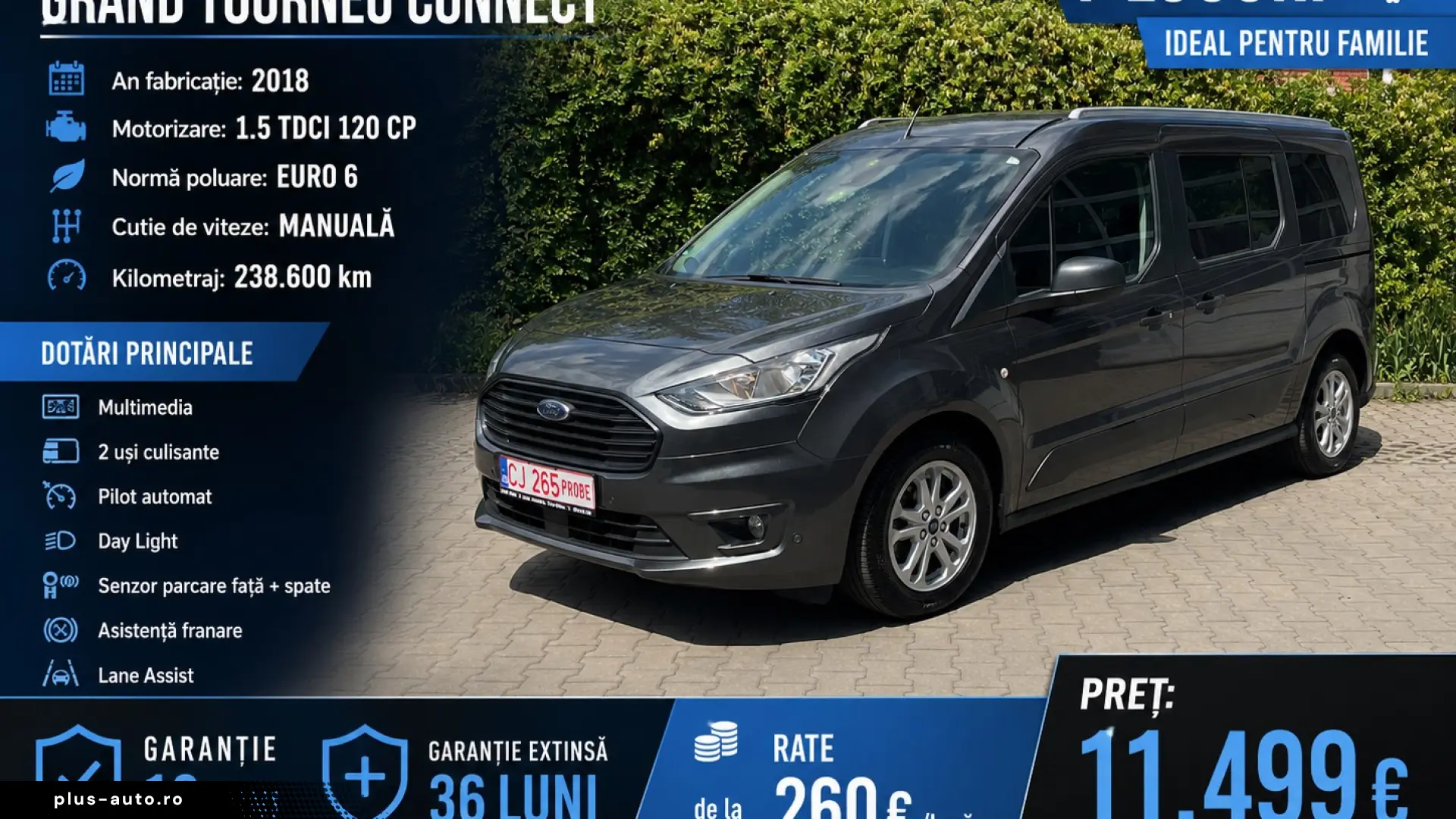 FORD TOURNEO CONNECT MAXI-7 LOCURI