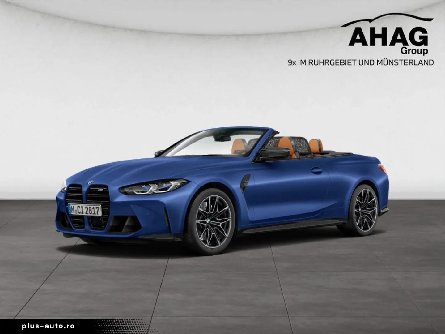 BMW M4 Competition Cabrio Frozen Portimao Blau