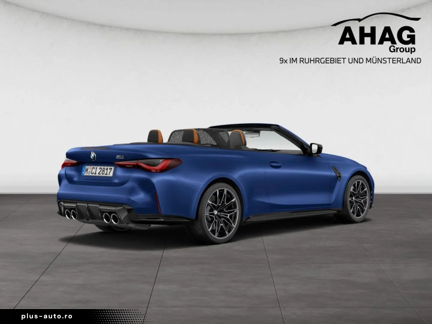 BMW M4 Competition Cabrio Frozen Portimao Blau
