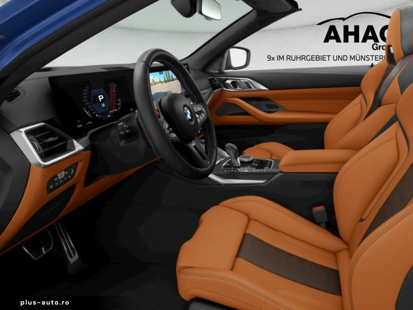 BMW M4 Competition Cabrio Frozen Portimao Blau