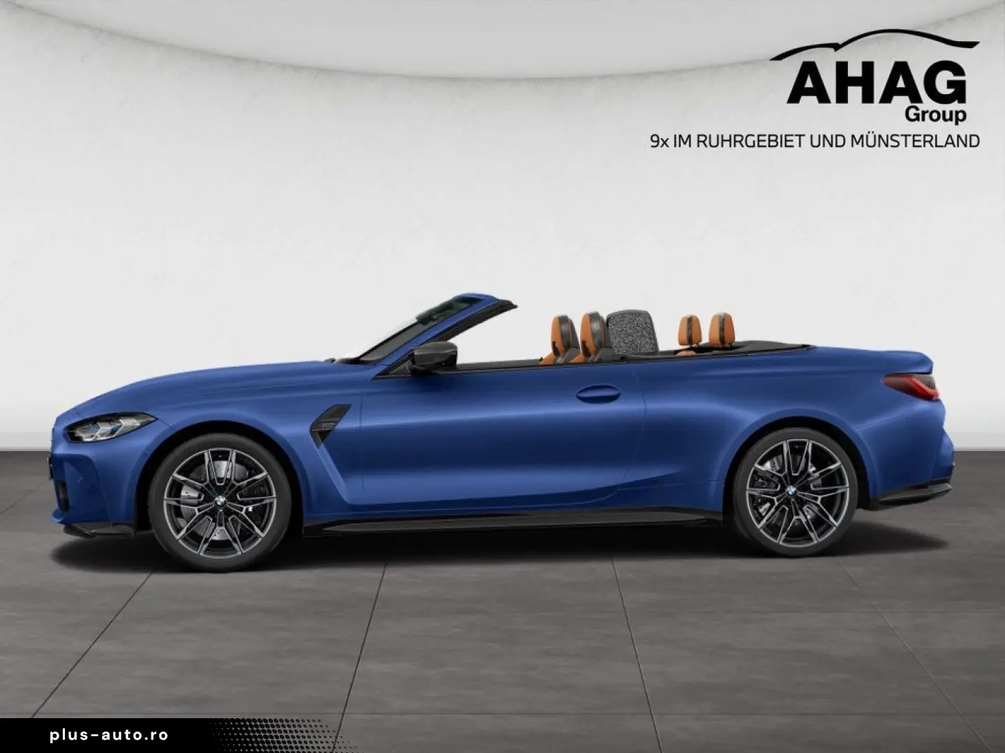 BMW M4 Competition Cabrio Frozen Portimao Blau