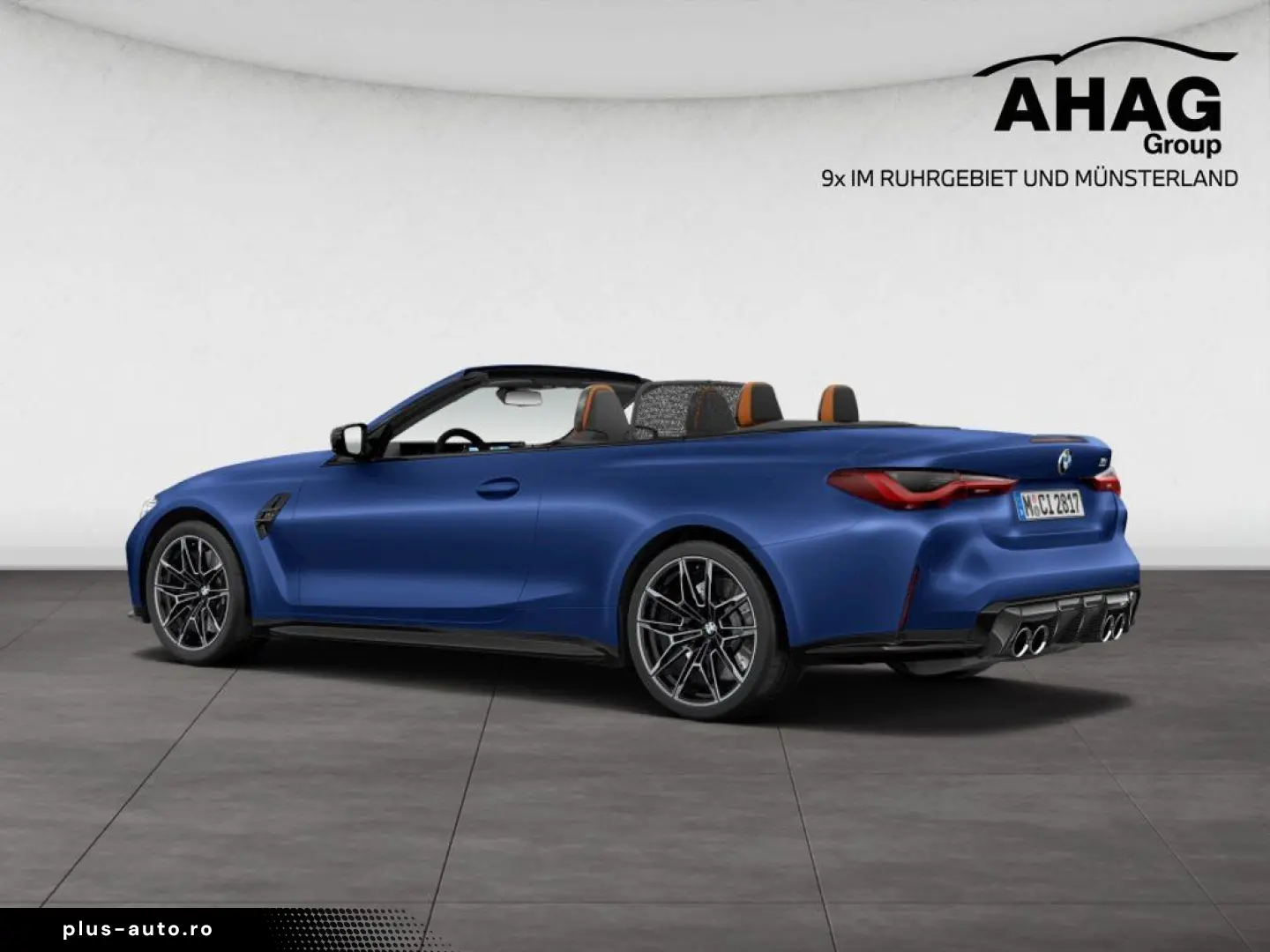 BMW M4 Competition Cabrio Frozen Portimao Blau