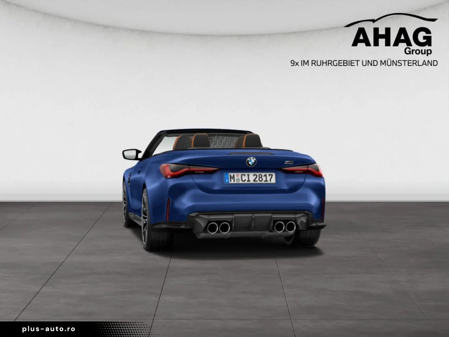BMW M4 Competition Cabrio Frozen Portimao Blau