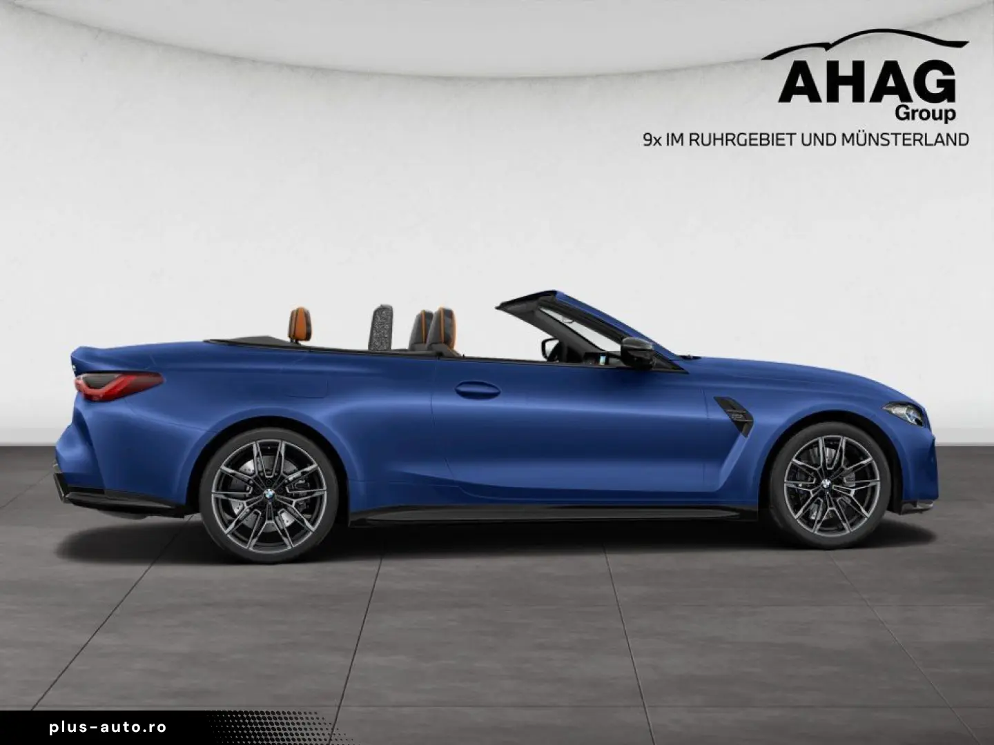 BMW M4 Competition Cabrio Frozen Portimao Blau