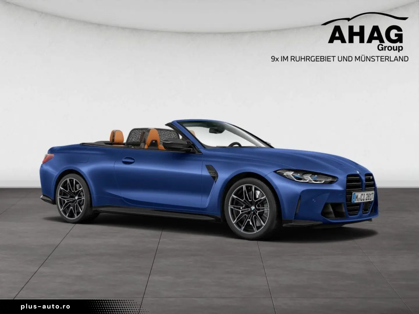 BMW M4 Competition Cabrio Frozen Portimao Blau