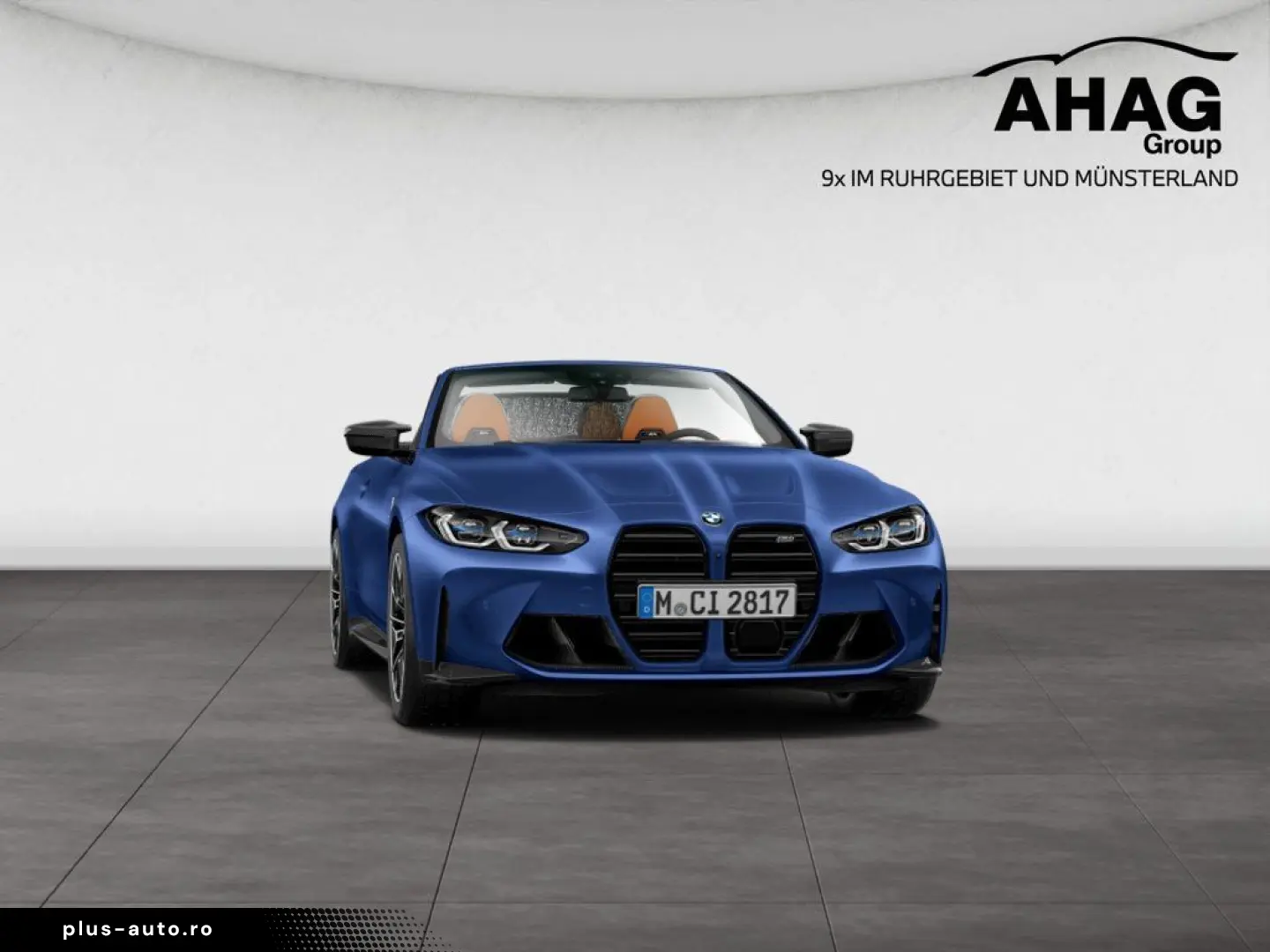 BMW M4 Competition Cabrio Frozen Portimao Blau