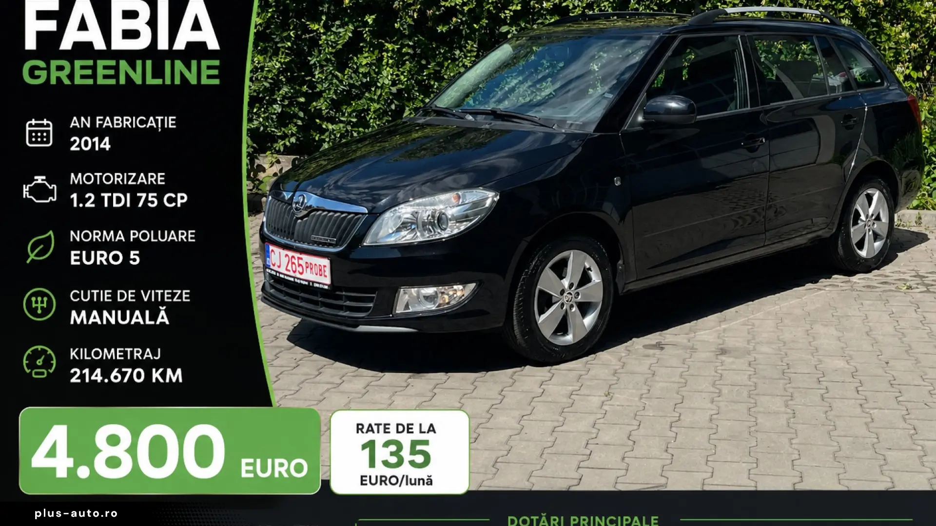 SKODA FABIA GREENLINE