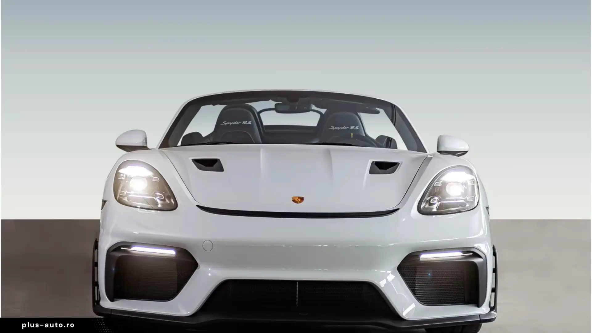 Porsche Boxster 718 Spyder RS Sport Chrono LED