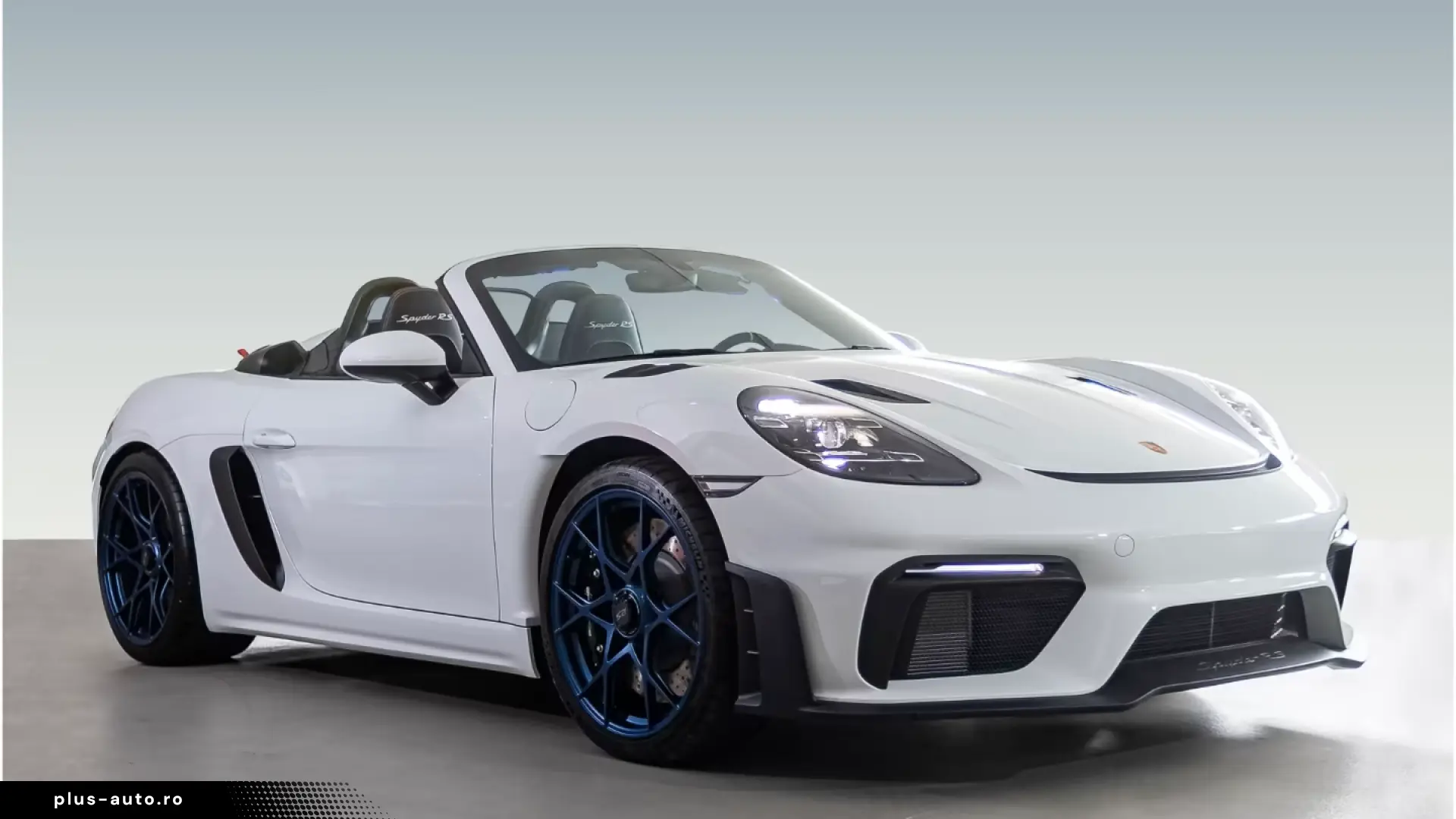 Porsche Boxster 718 Spyder RS Sport Chrono LED