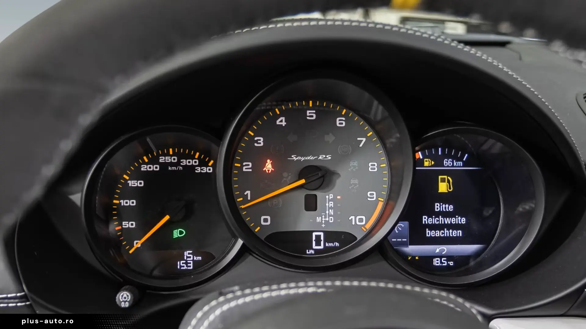Porsche Boxster 718 Spyder RS Sport Chrono LED