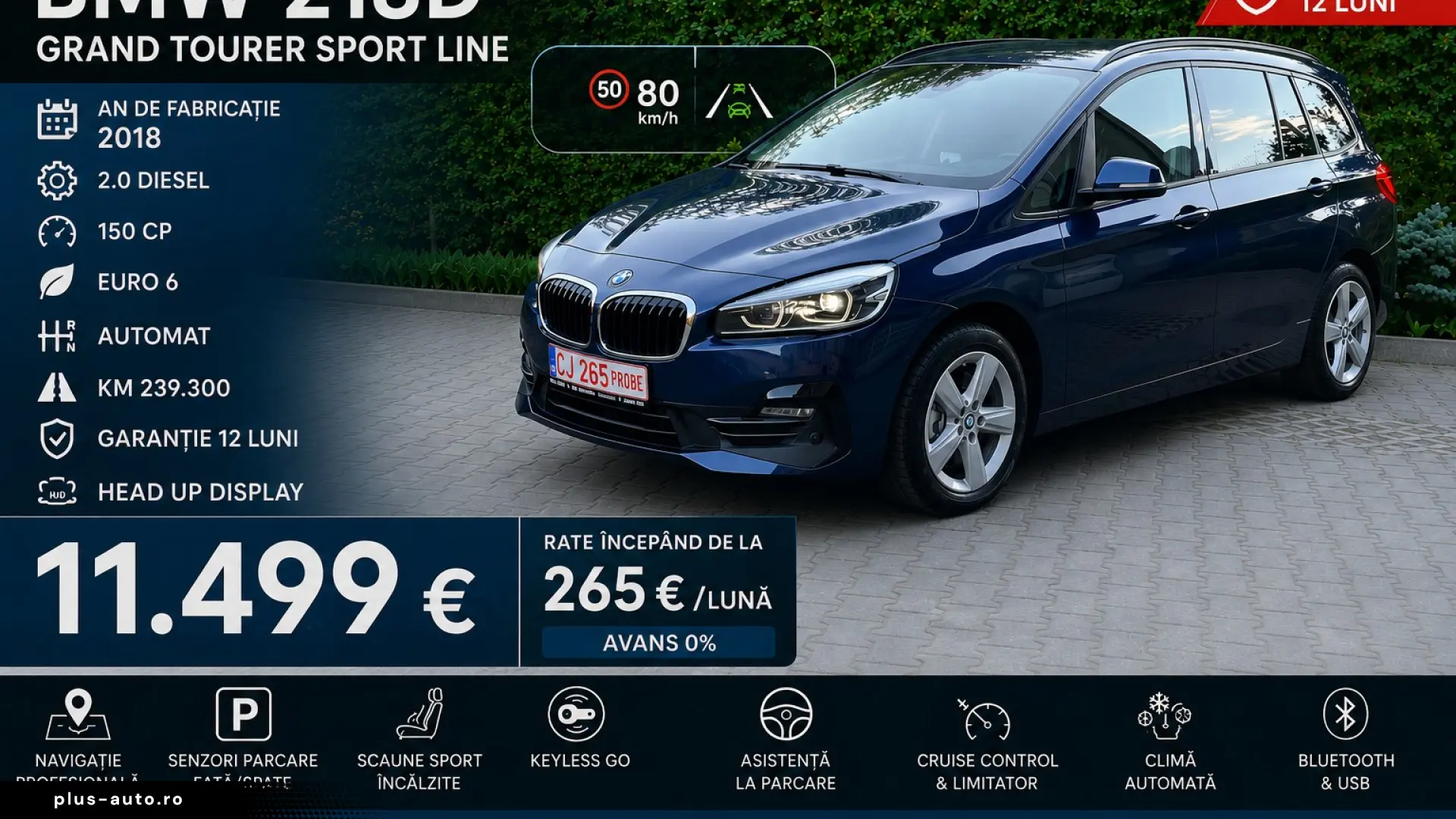 🚘 BMW Seria 2 Grand Tourer Sport Line