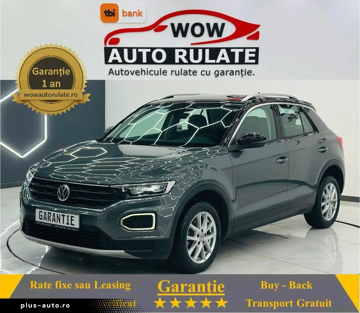 VOLKSWAGEN T-ROC 2018 1.0i E6 Garantie 12 Luni Rate Avans 0