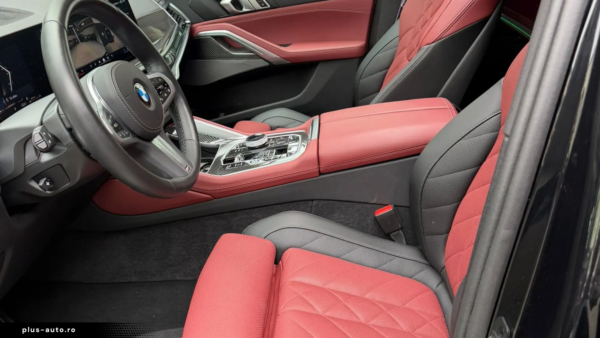 BMW X6 40d xDrive M Sport Pro 22” Roșu   Finanțare Leasing