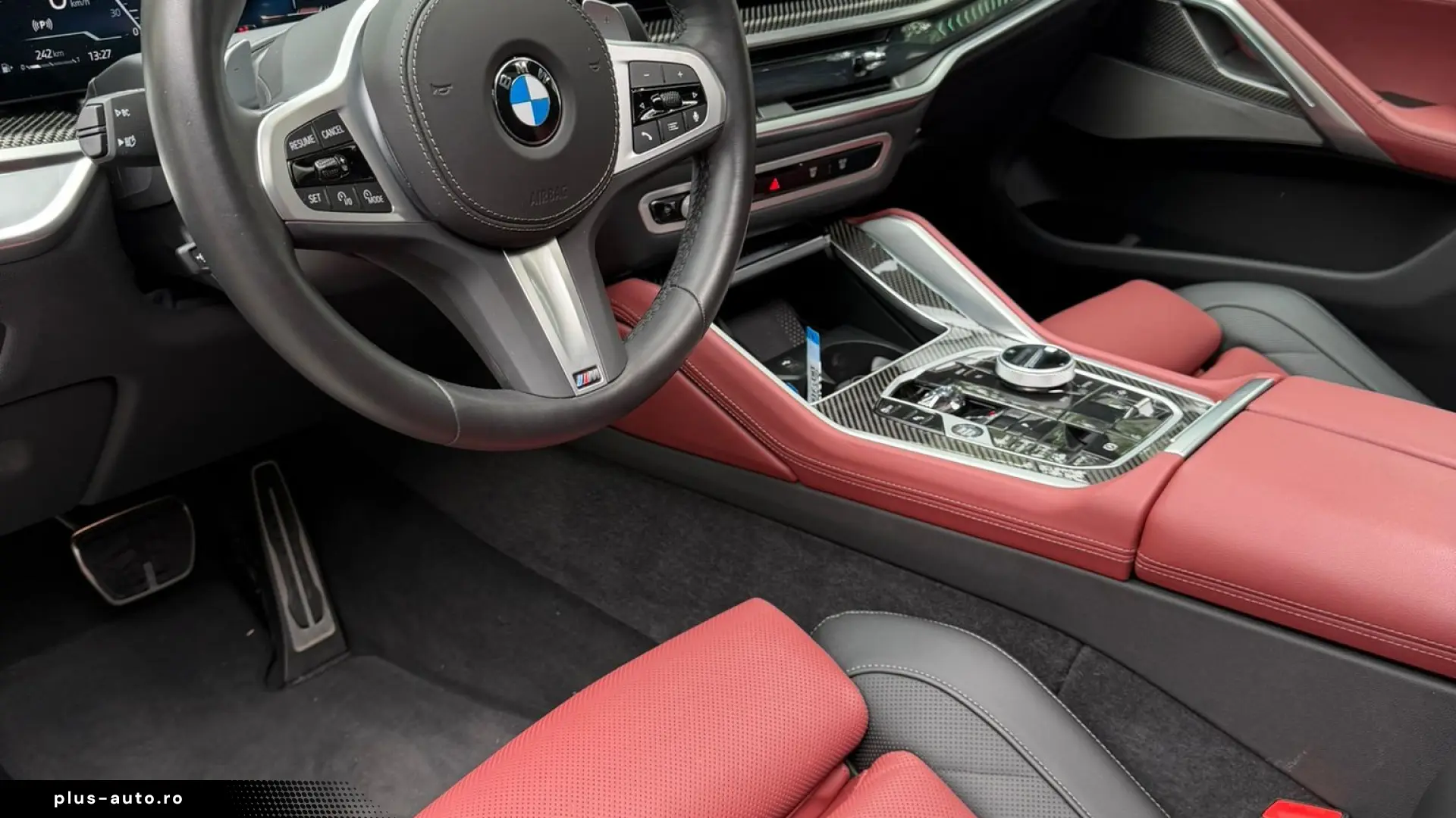 BMW X6 40d xDrive M Sport Pro 22” Roșu   Finanțare Leasing