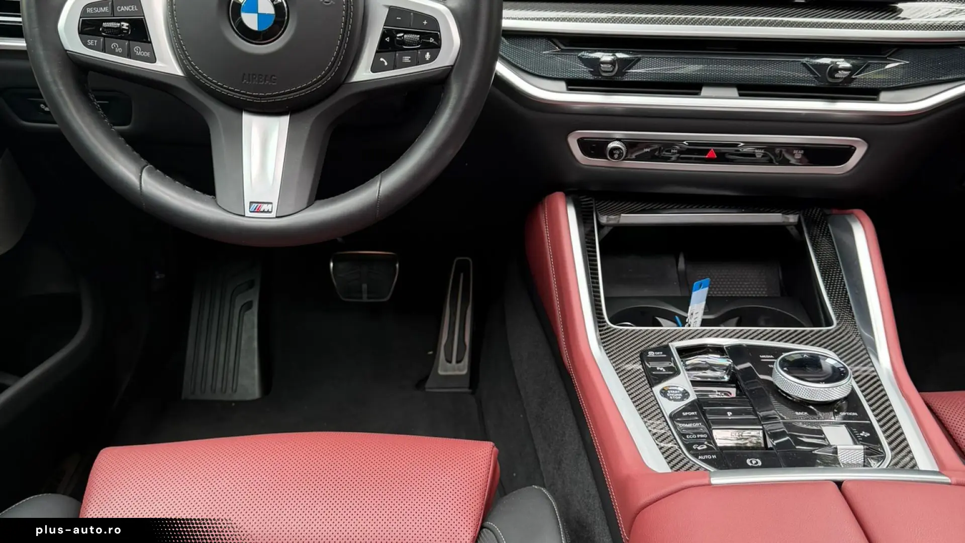 BMW X6 40d xDrive M Sport Pro 22” Roșu   Finanțare Leasing