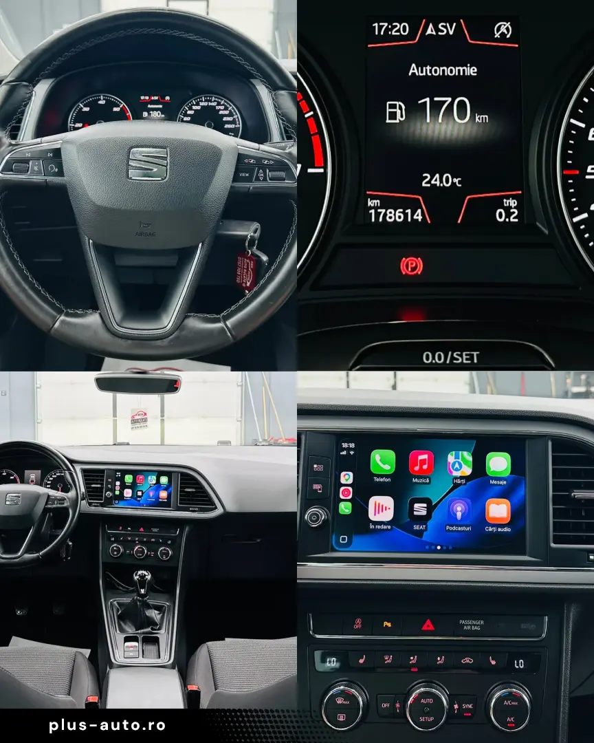 SEAT LEON 2020 1.6D E6 Garantie 12 Luni Rate Avans 0 Doar Cu
