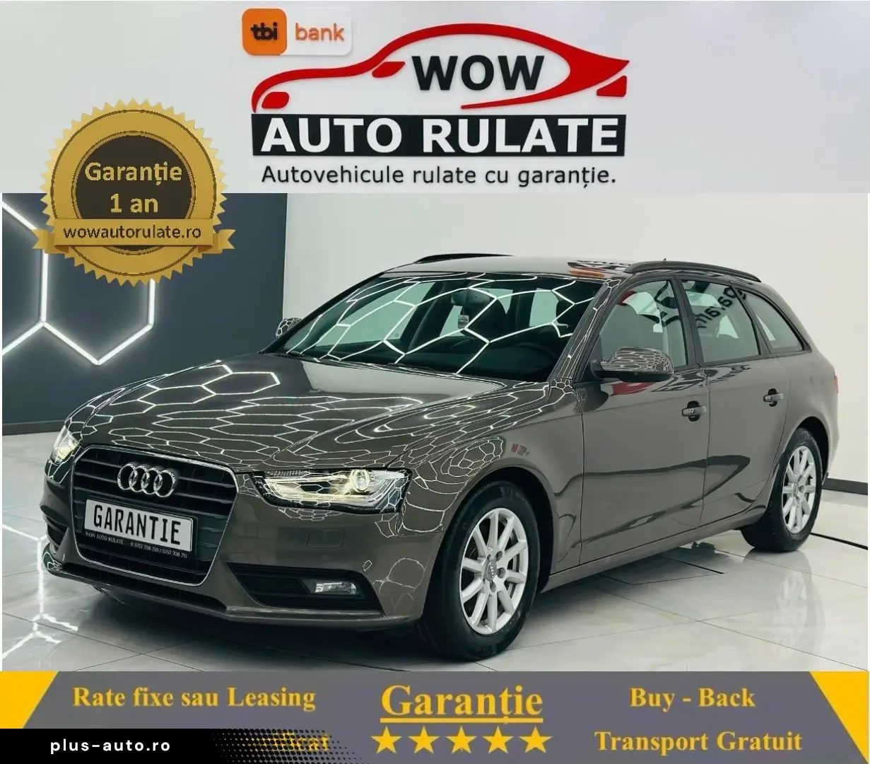 AUDI A4 2015 2.0D E6 Garantie 12 Luni Rate Avans 0 Doar Cu B
