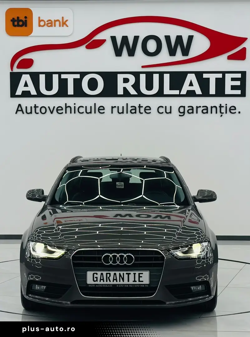 AUDI A4 2015 2.0D E6 Garantie 12 Luni Rate Avans 0 Doar Cu B