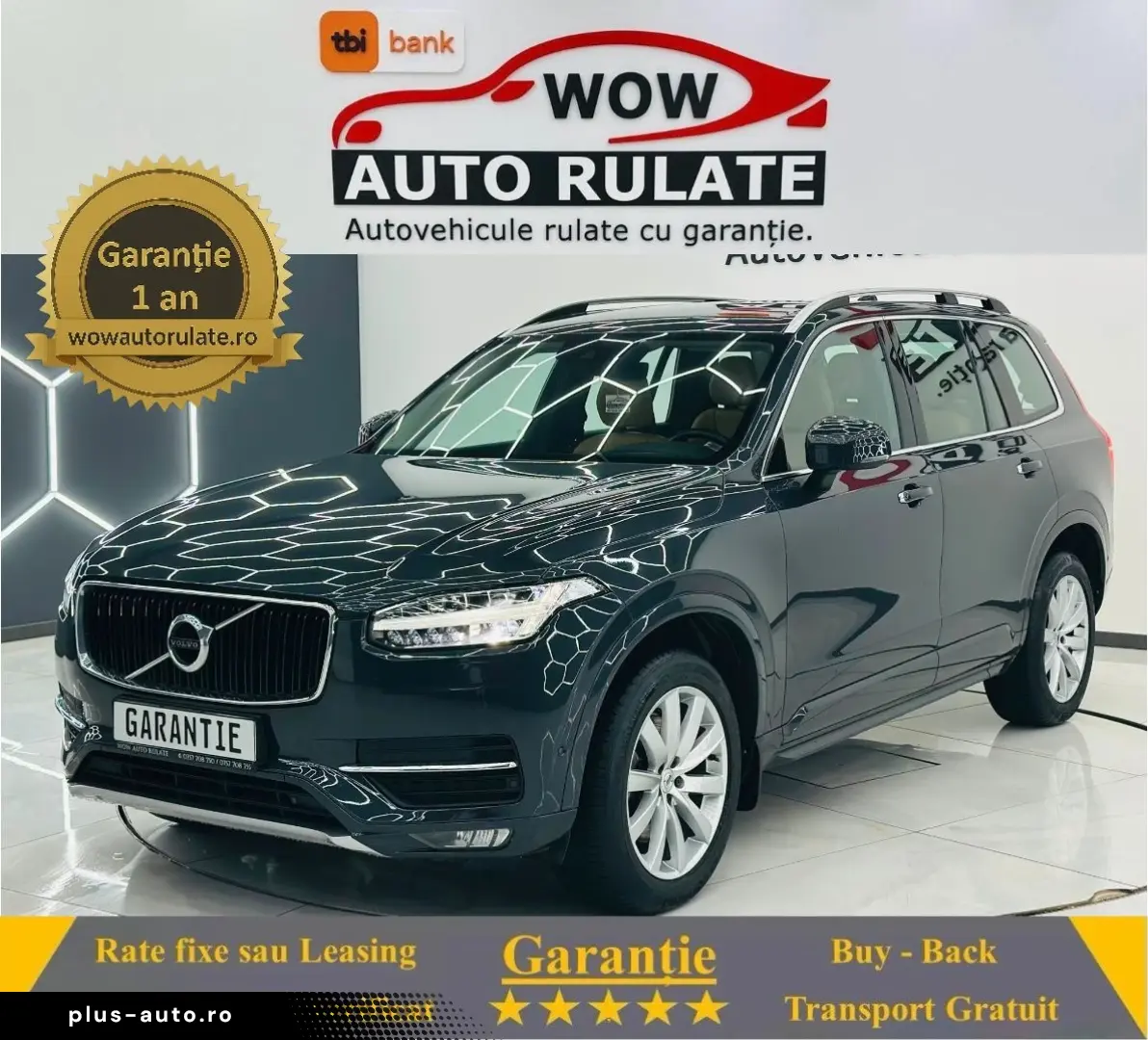 VOLVO XC90 2016 2.0D E6 4x4 Garantie 12 Luni Rate Avans 0 Do