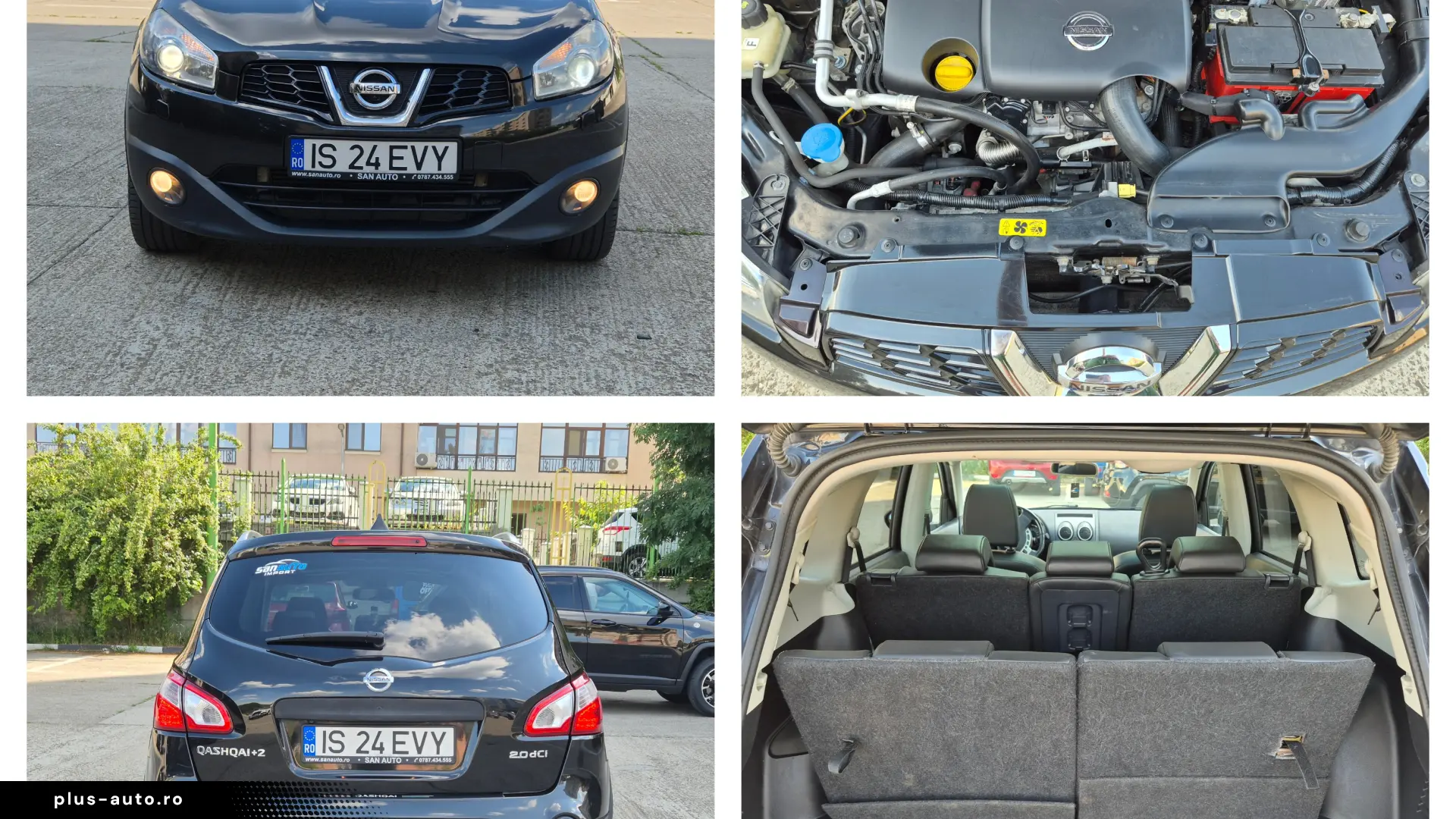 Nissan Qashqai 4x4 7 loc 2012 2.0 dCi 150 CP euro 5 automat