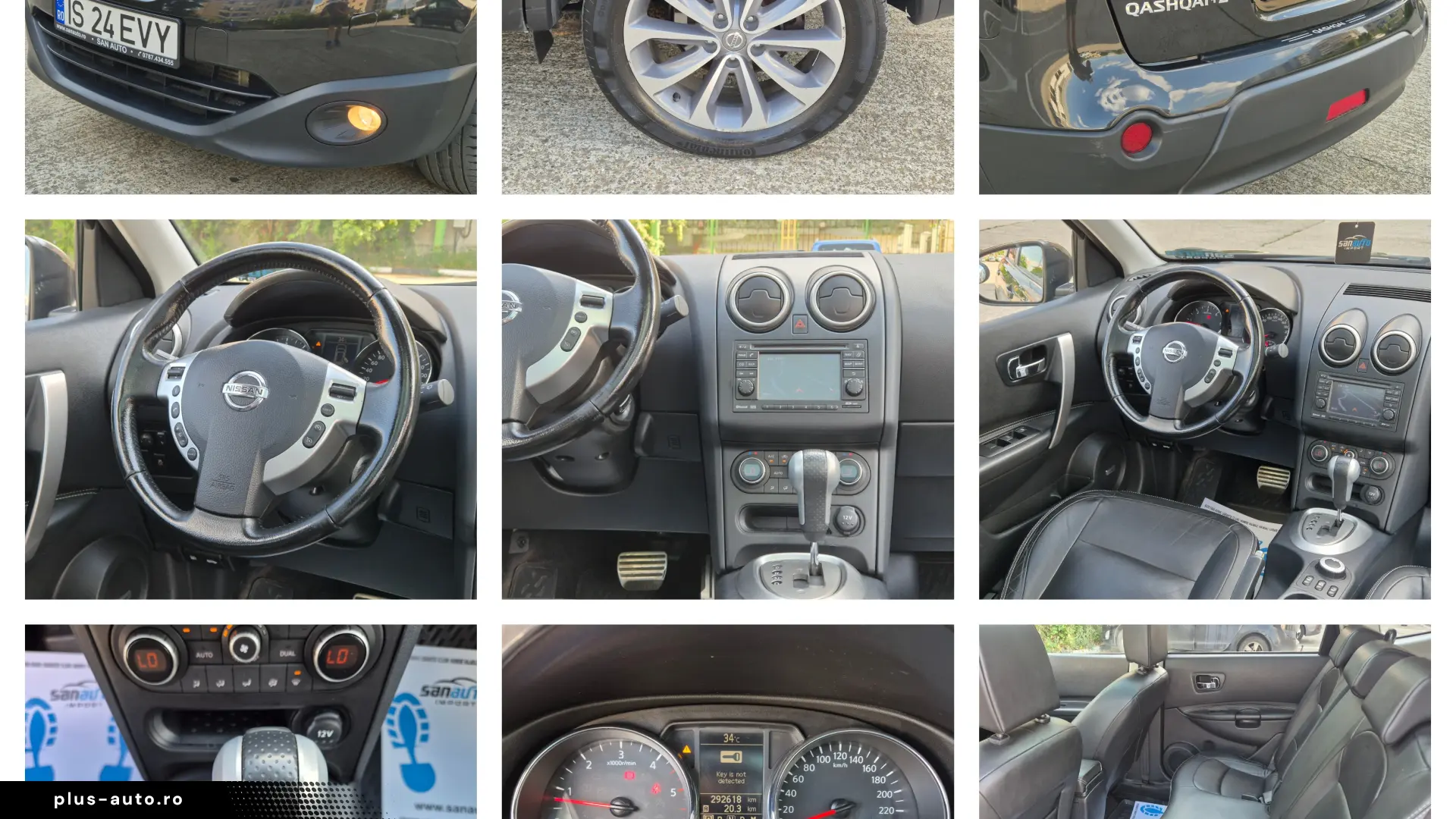Nissan Qashqai 4x4 7 loc 2012 2.0 dCi 150 CP euro 5 automat