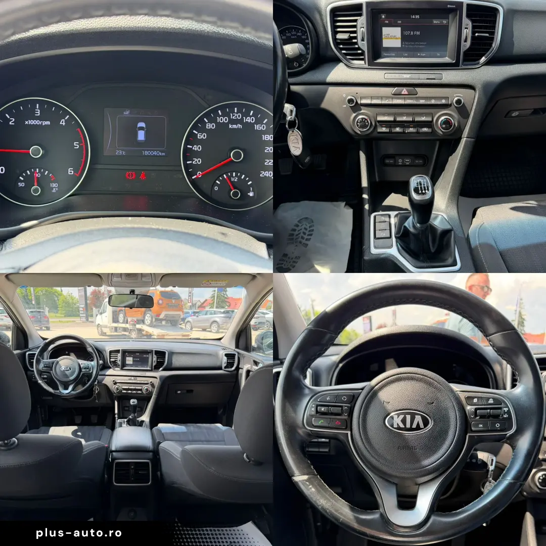 KIA SPORTAGE 2017 1.7D E6 Garantie 12 Luni Rate Avans 0 Doar