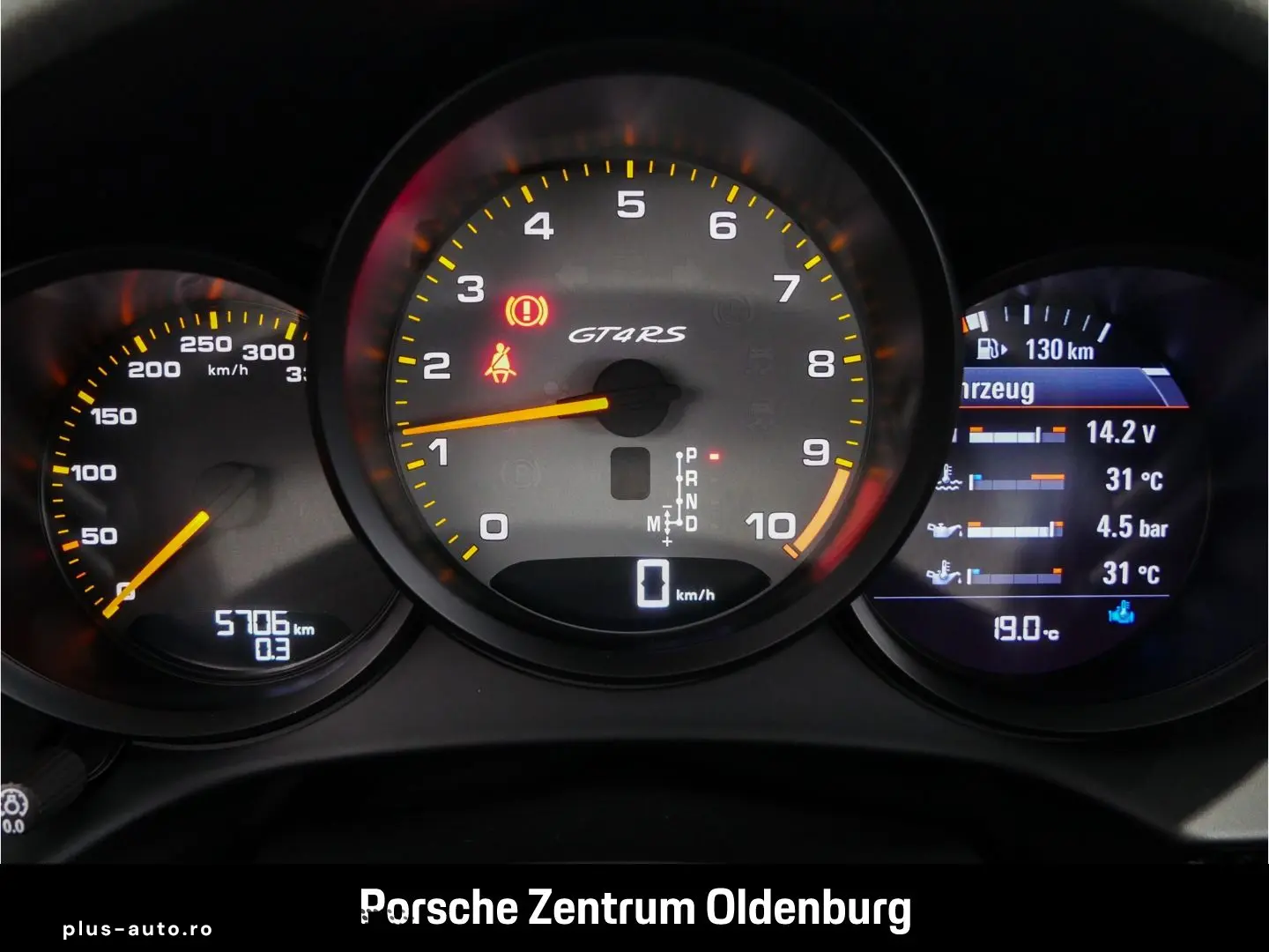 PORSCHE Cayman GT4 RS Lift Weissach Chrono LED