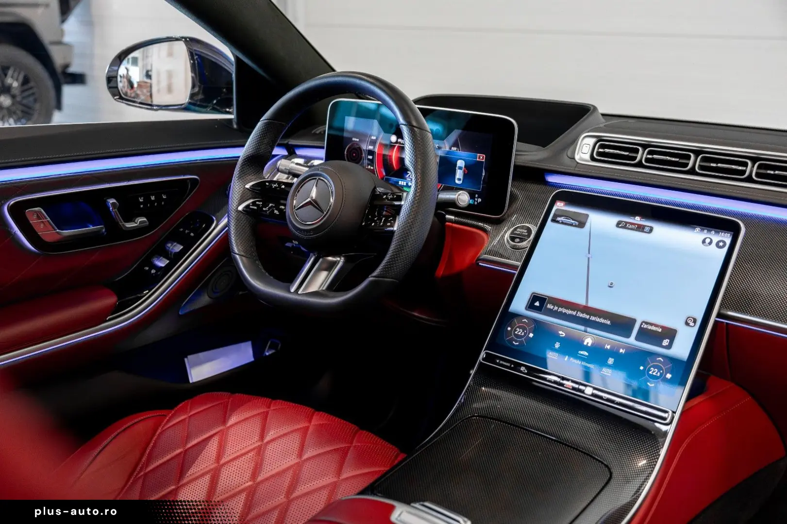MERCEDES-BENZ S 500  LONG 4MATIC AMG TV BURM PANO HUD