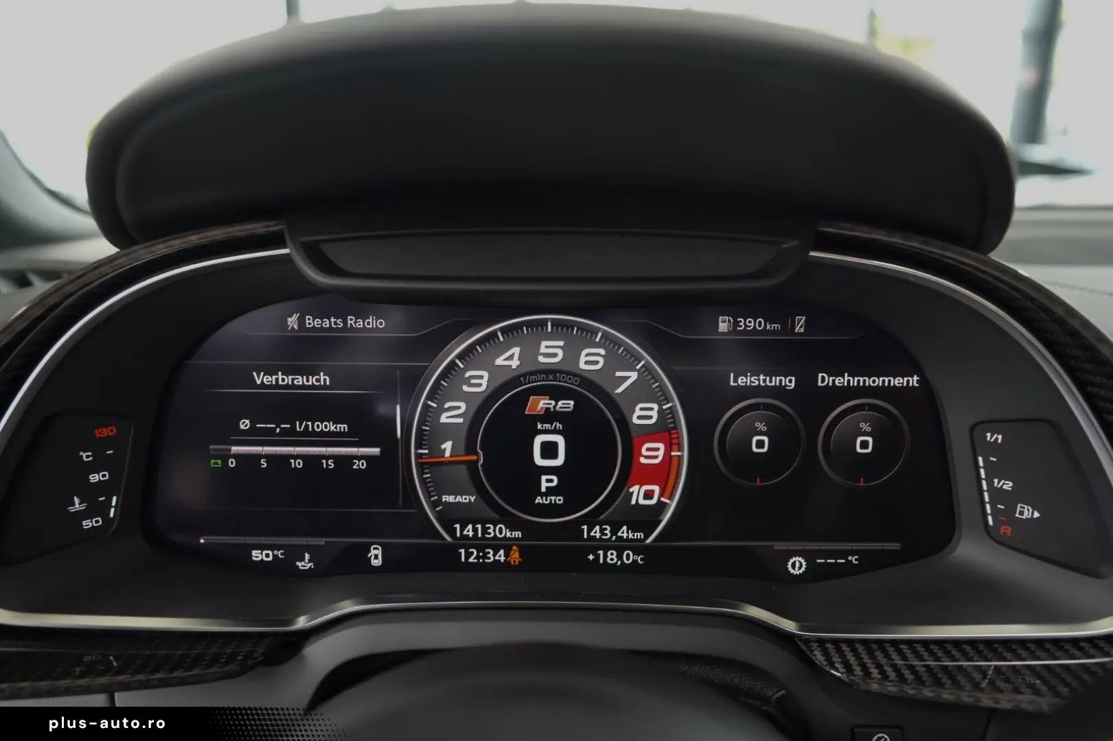 AUDI R8 Spyder qu performance CARBON-PAKET RAUTEN 1.H