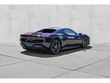 FERRARI 296 GTB  Viola Hong Kong Full Alcantara Tricolor