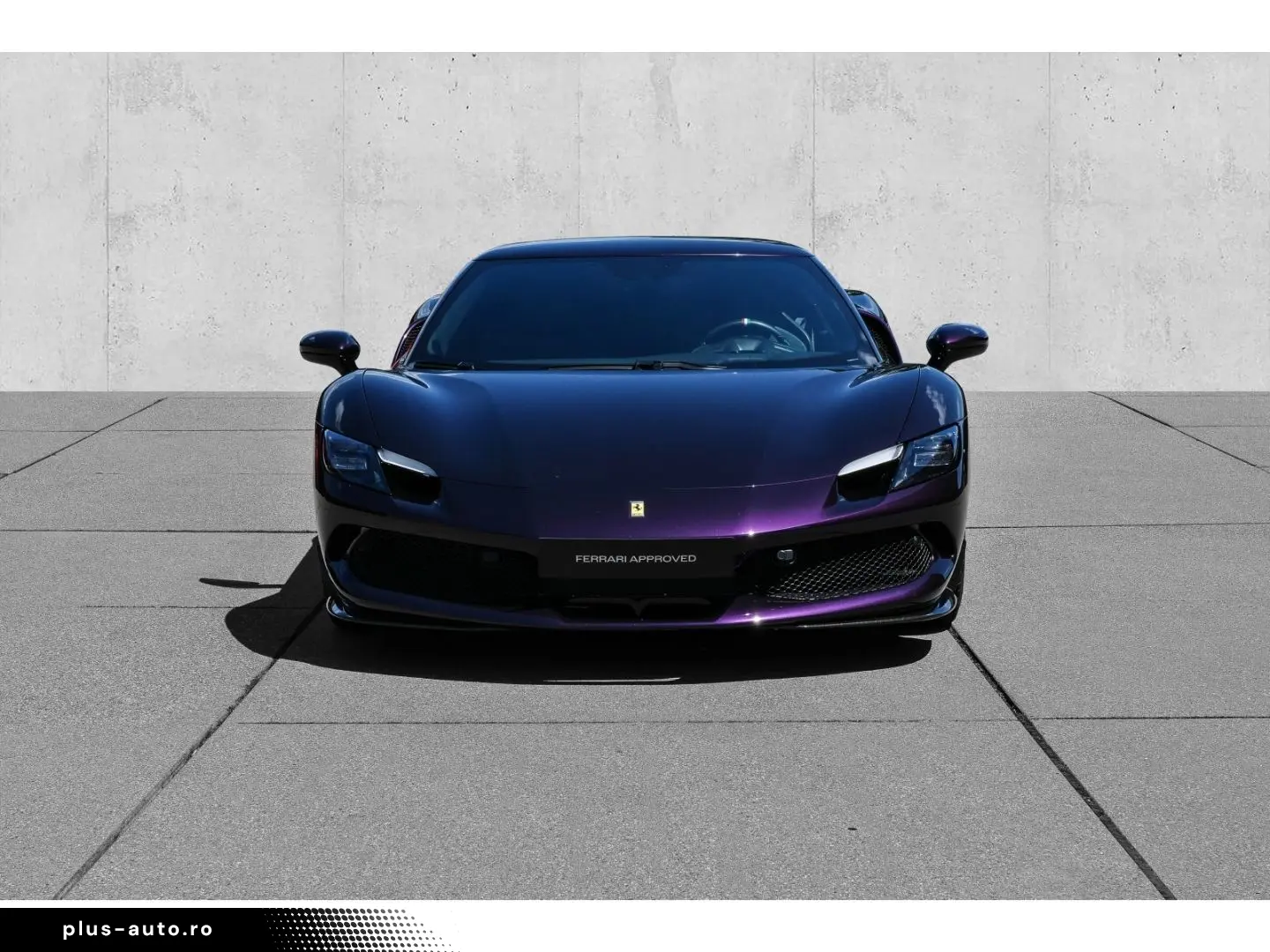 FERRARI 296 GTB  Viola Hong Kong Full Alcantara Tricolor