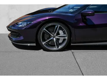 FERRARI 296 GTB  Viola Hong Kong Full Alcantara Tricolor